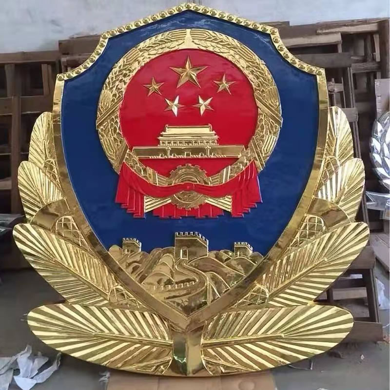 上海1米警徽制作厂家