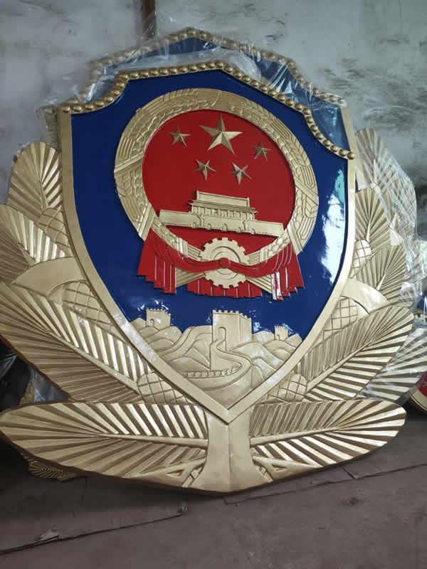 上海大型警徽制作