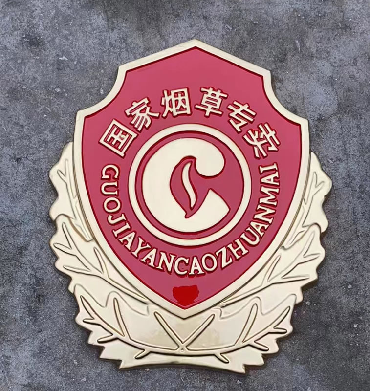 上海烤漆警徽制作