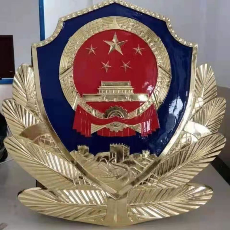 上海1米警徽制作厂家